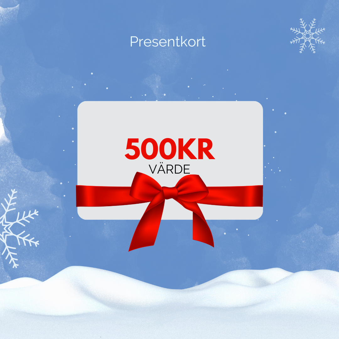 Presentkort 500kr