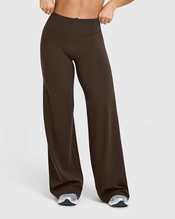 Ryzon yoga - Snygga tränings tights med vida ben