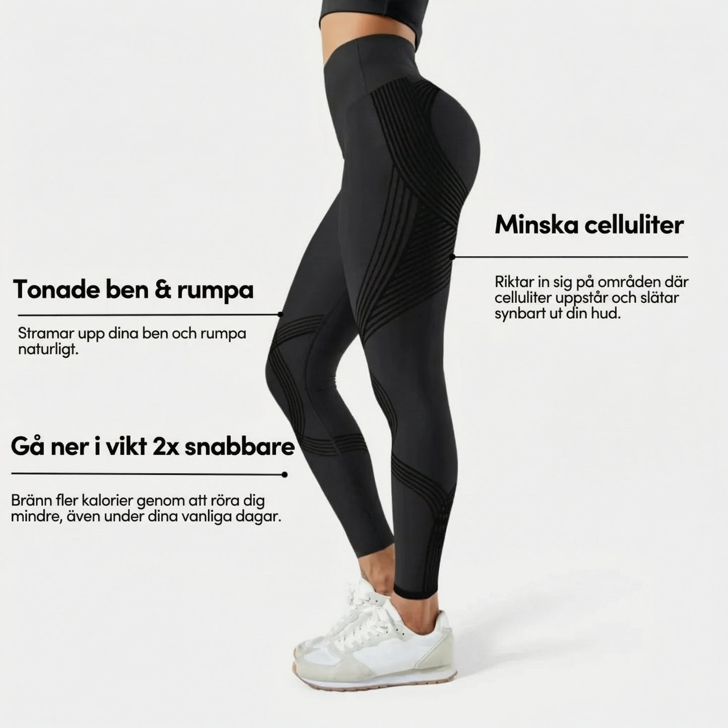 Ryzon 3D-tights – Form silhuetten din uanstrengt